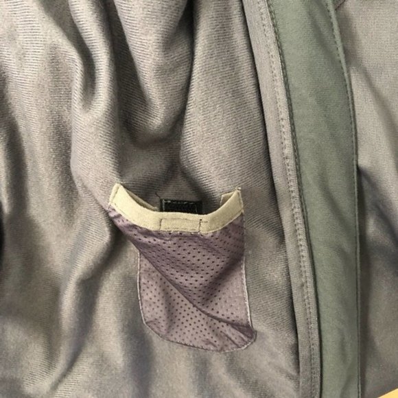 Zelus Track Athletic Zippered Grey Men’s Jacket size Large NWT - Picture 10 of 11